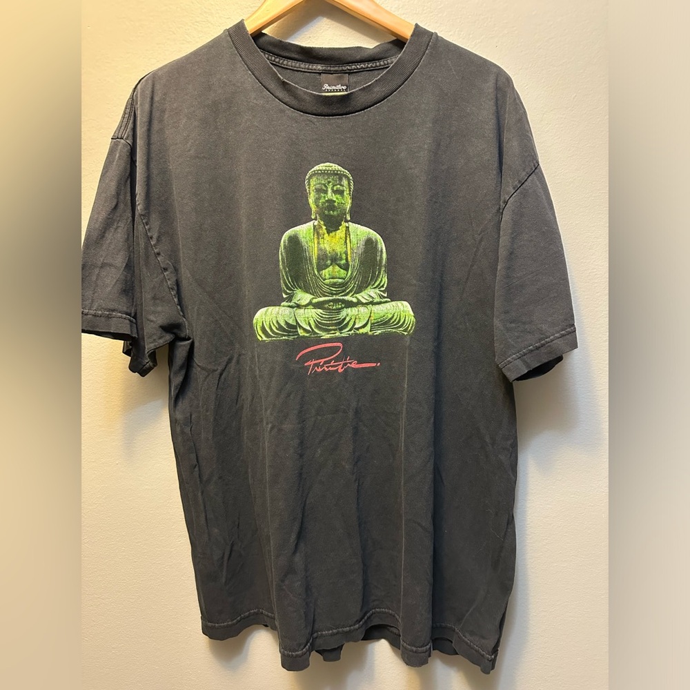 Primitive Black Buddha Graphic T-Shirt